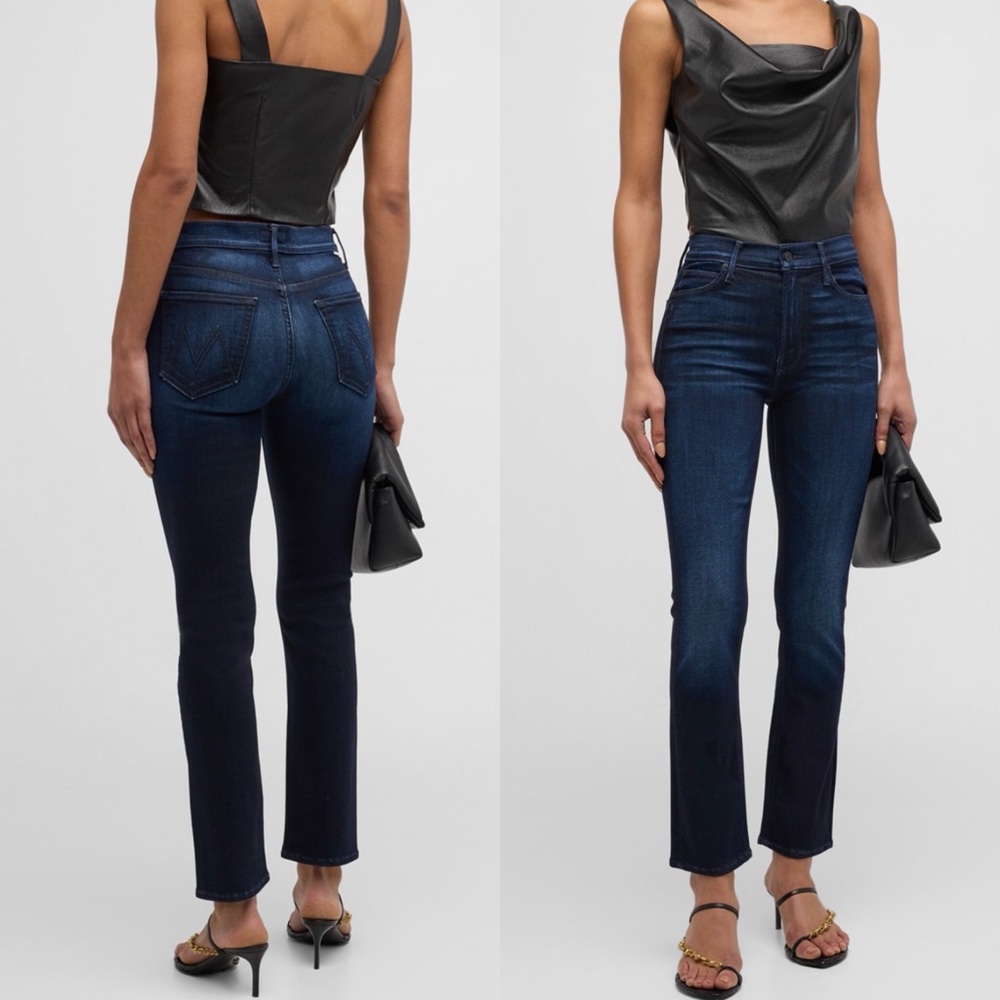 -SALE🎉Mother Now or Never Mid Rise Dazzler Ankle Jeans - 25